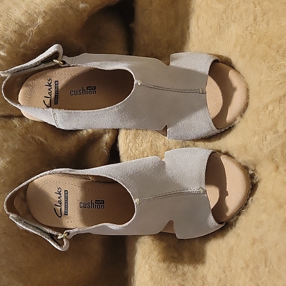 Clark's Wedges Size 6M